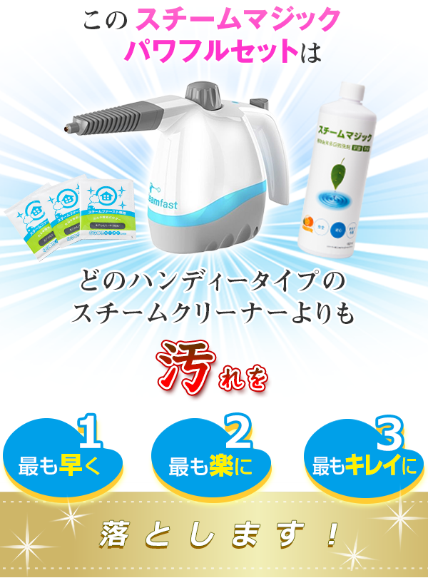 スチームファースト ミニ パワーアップセット