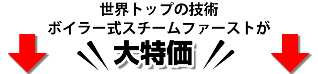 スチームファースト大特価