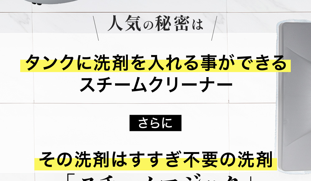 スチームクリーナー公式サイト｜スチームファースト.com